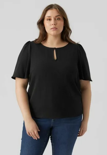 Блузка CURVE Vero Moda Curve, цвет black