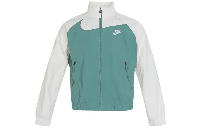 Пальто-тренч унисекс зеленый Nike, зеленый