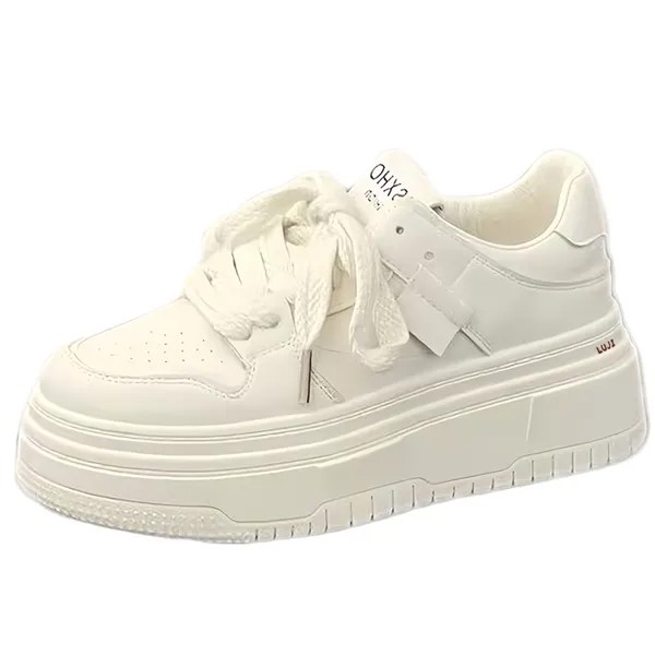 Кроссовки Luji deer season Skateboarding Shoes Women's Low-top, цвет White mesh
