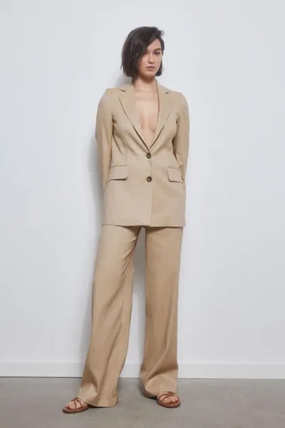 Брюки классического кроя Pedro del Hierro, бежевый