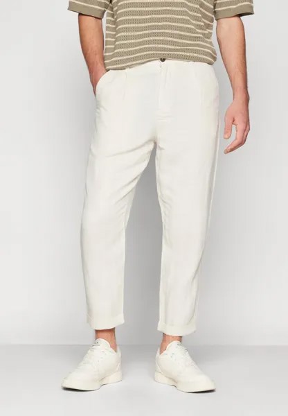 Брюки SLH180-RELAXED CROP RON PANT Selected Homme, цвет oatmeal/egret