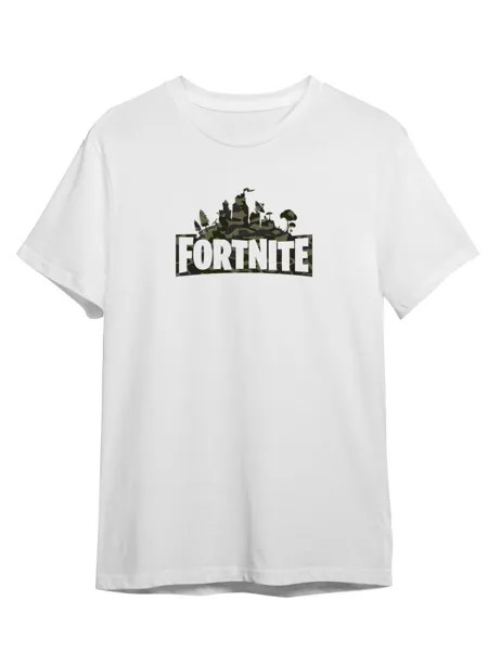 Футболка унисекс СувенирShop Fortnite/Фортнайт/Epic Games 18KM белая S