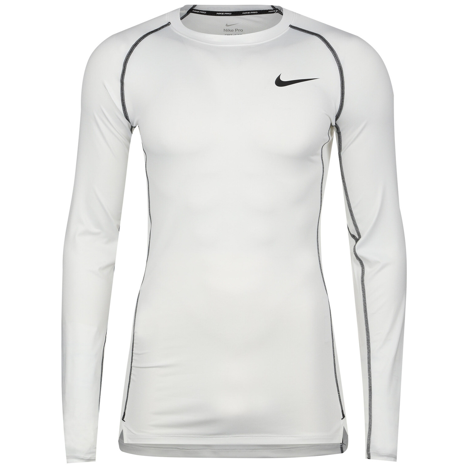 Лонгслив Nike Pro Dri FIT, белый
