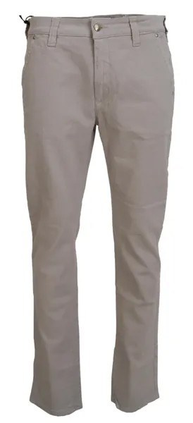Джинсы HEAVY PROJECT Бежевые хлопковые прямые мужские джинсовые брюки IT50/W36 300 долларов США
