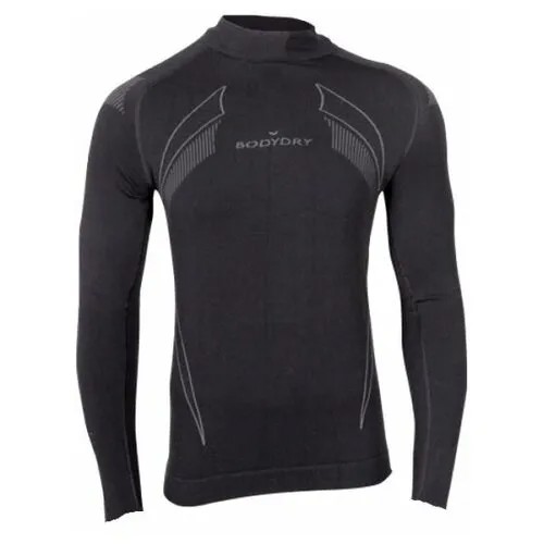 Термофутболка мужская с длинным рукавом Body Dry Pro 05 Men Long Sleeve Shirt - Black and Gray р. M