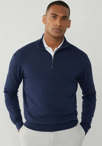 Свитер Hzip Hackett London, цвет navy