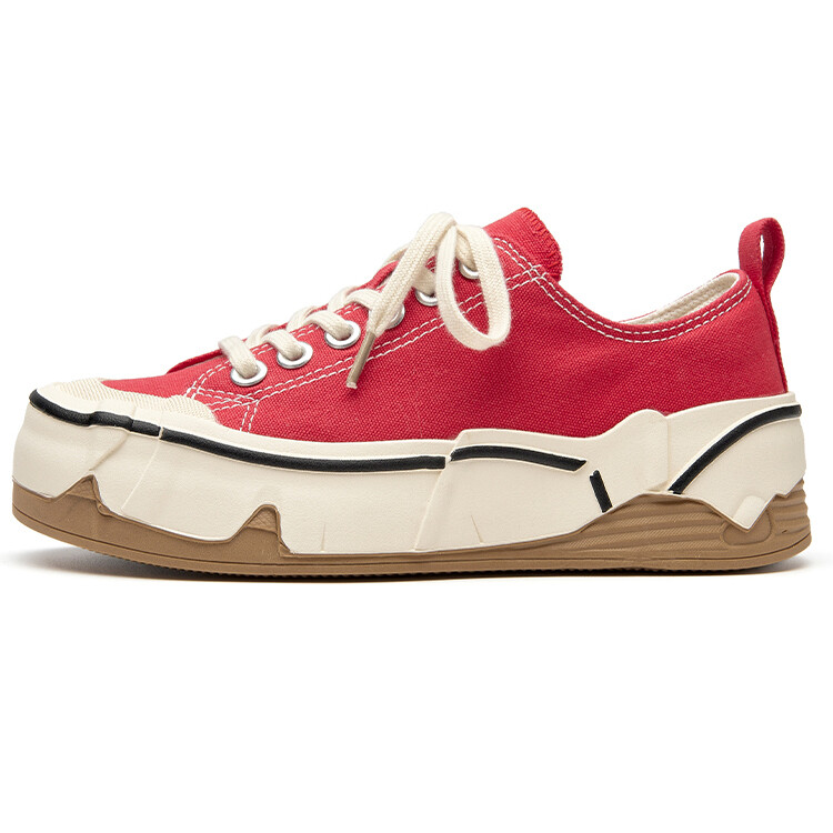 Кроссовки Beau Today Lifestyle Shoes Women's Low-top Red, красный
