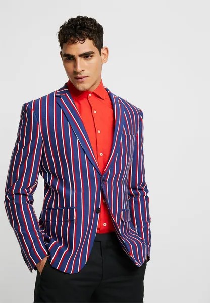 Куртка CHEERS STRIPES OppoSuits, цвет cobalt blue