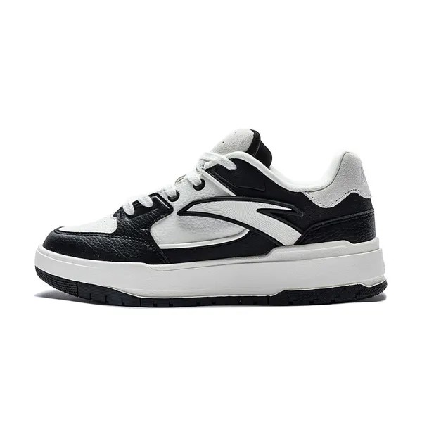Кроссовки ANTA Life Collection Skateboarding Shoes Women's Low-top Base Black/ivory, слоновая кость