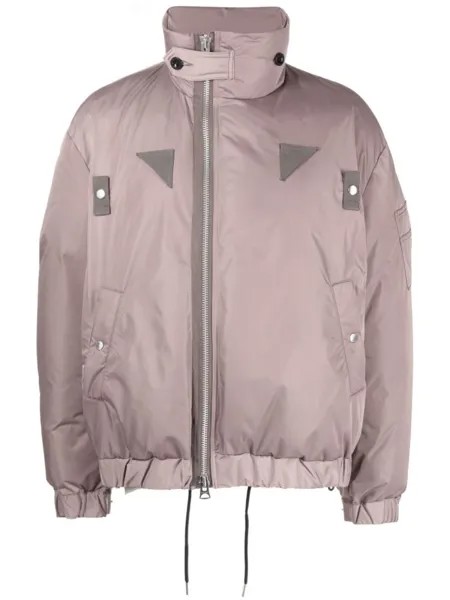 Sacai дутый бомбер, фиолетовый