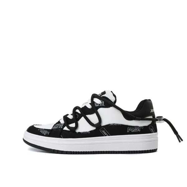 Кроссовки JEANSWEST Skateboarding Shoes Unisex Low-top, белый/серый