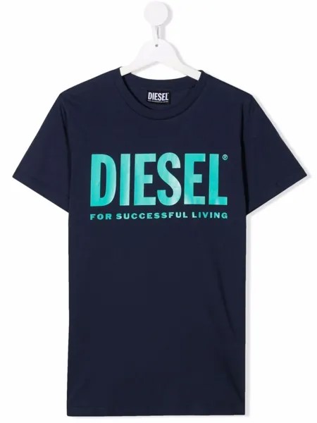 Diesel Kids футболка с логотипом