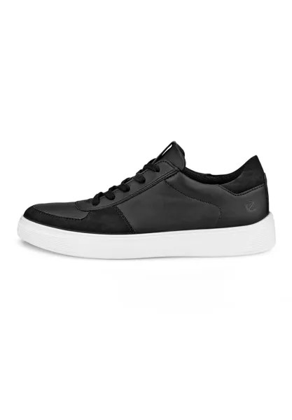 Низкие кроссовки Street Tray ECCO, цвет black black