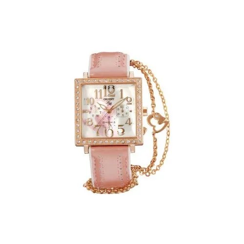 Наручные часы ORIENT CRLAB004W, розовый, золотой