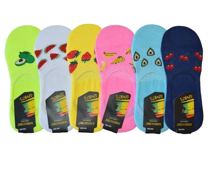 Следки AMIGOBS N173 разноцветные one size