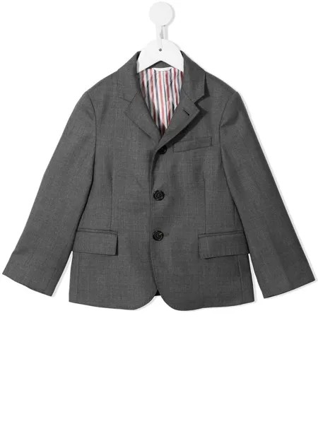 Thom Browne Kids твиловый пиджак Super 120s