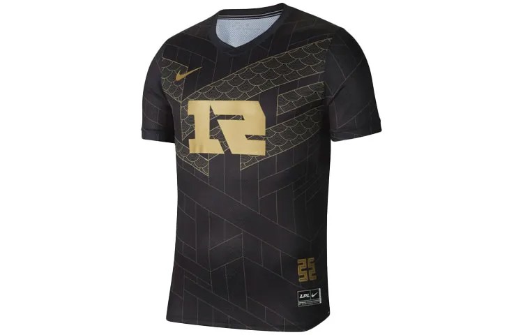Футболка X LPL Crossover RNG League Of Legends Pro League Teams Quick Dry с коротким рукавом, золотая Nike, цвет Sweater gold