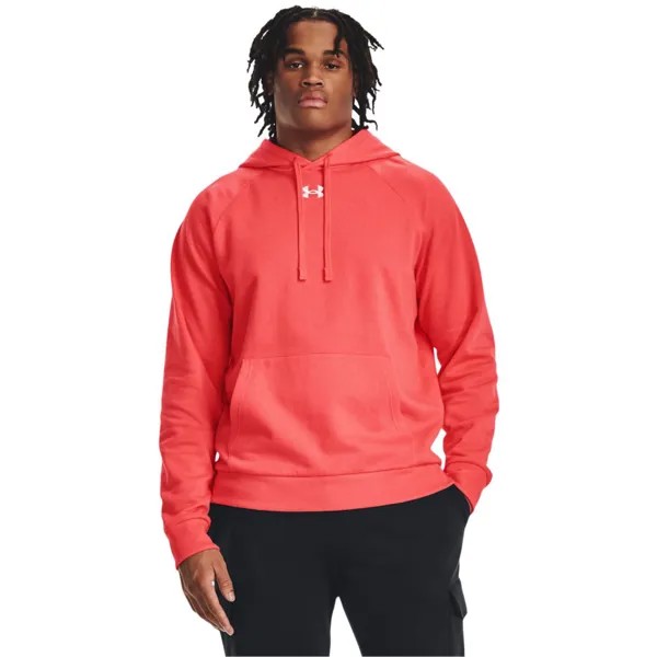Худи Under Armour Rival Fleece, красный