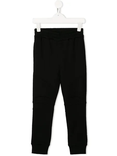 Balmain Kids спортивные брюки в рубчик
