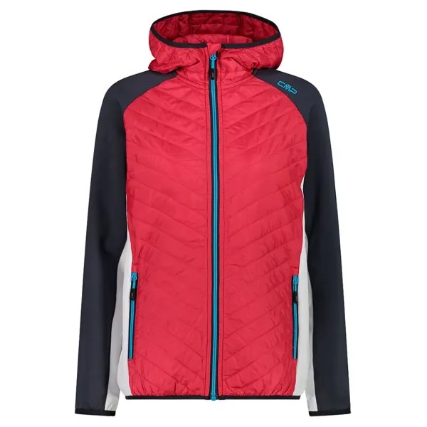 Спортивная куртка CMP Hybrid Fix Hood 32E4996 softshell, красный