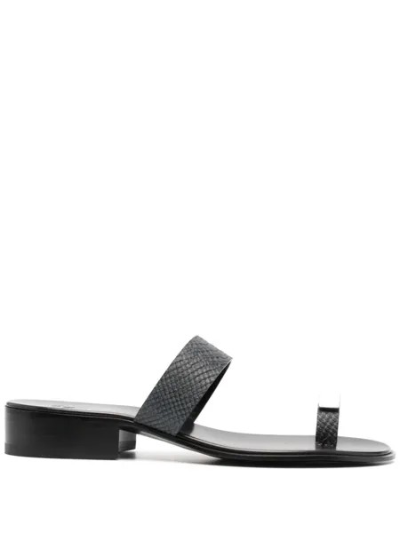 Giuseppe Zanotti сандалии Bardack с ремешками, черный