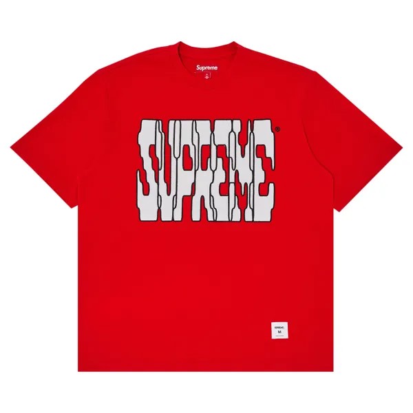 Топ с короткими рукавами Supreme Digi, красный