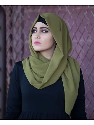 VERONA Женский зеленый платок из полиэстера