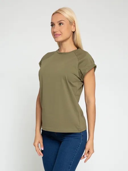 Футболка женская Lunarable ktsh002_c22_3XL хаки 3XL
