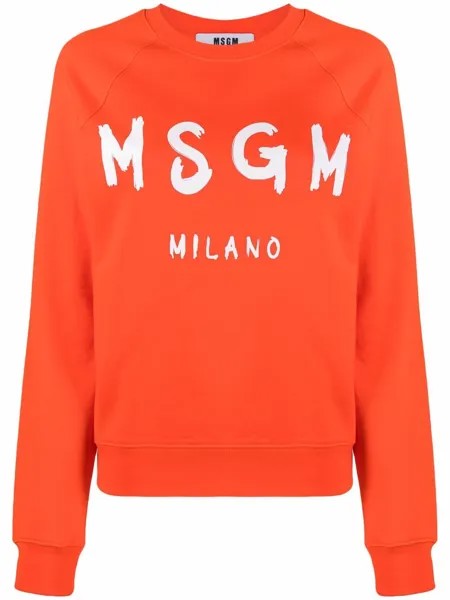 MSGM толстовка с логотипом