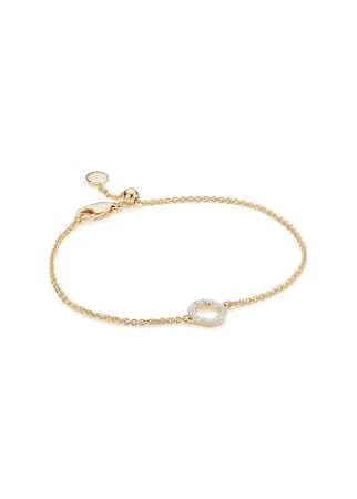 Monica Vinader GP Riva Mini Circle Diamond bracelet