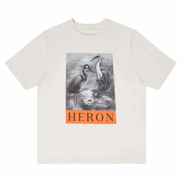 Футболка Heron Preston NF Heron BW Short-Sleeve, белый/черный