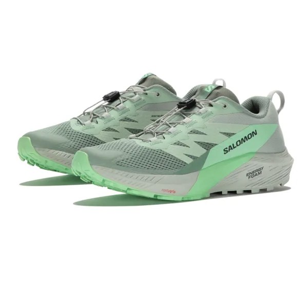 Кроссовки для бега Salomon Sense Ride 5 Trail, зеленый