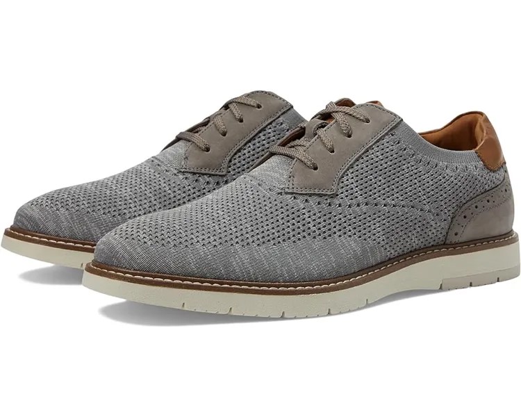 Оксфорды Florsheim Vibe Knit Plain Toe, цвет Gray