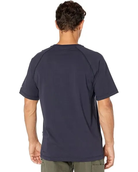 Футболка Carhartt Flame-Resistant Force Short Sleeve T-Shirt, цвет Dark Navy
