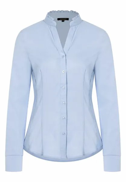 Блузка-рубашка More & More, цвет hellblau