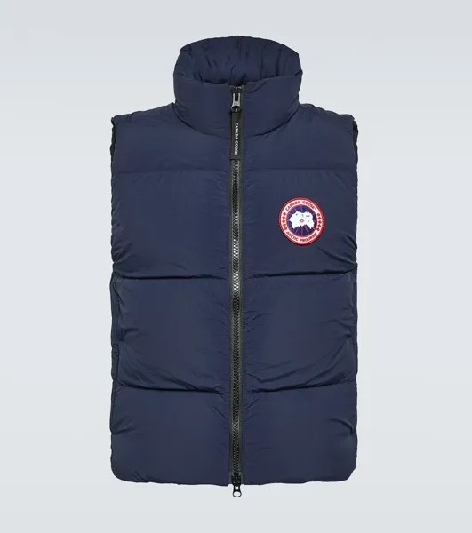 Пуховик lawrence Canada Goose, синий