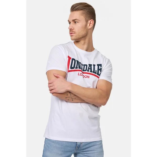 LONSDALE мужская футболка стандартного кроя TWO TONE