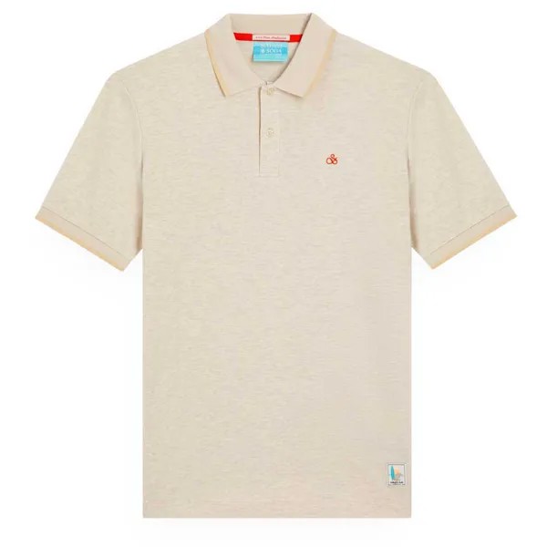 Поло Scotch & Soda 175662, бежевый