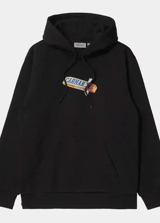 Толстовка с капюшоном CARHARTT WIP Hooded Chocolate Bar Sweatshirt Black 2022