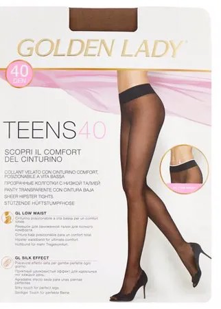 Колготки Golden Lady Teens, 40 den, размер 4, бежевый