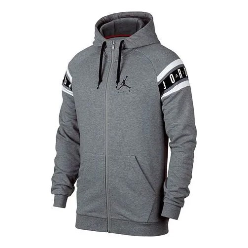 Куртка Air Jordan Jumpman hooded Long Sleeves Jacket Gray, серый