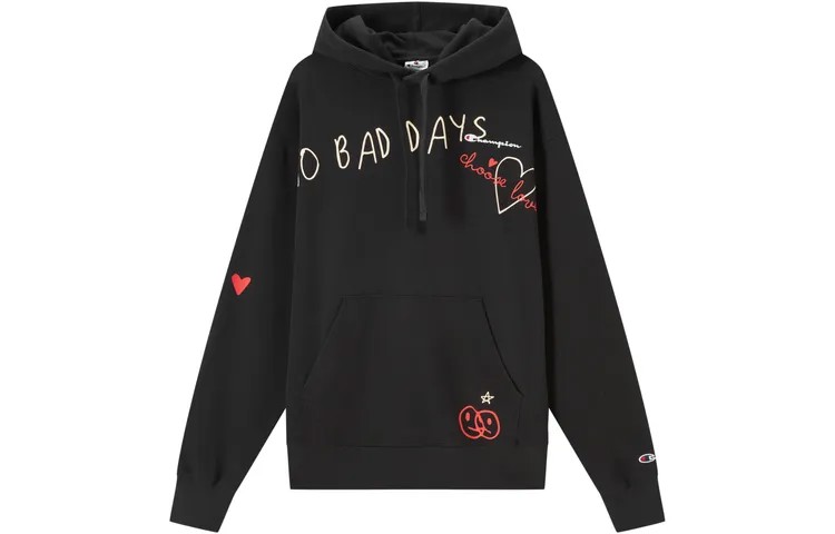 Толстовка унисекс Champion, цвет Black