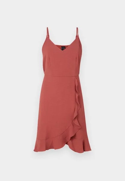 Дневное платье Vmalva Singlet Frill Mini Dress Vero Moda, красный