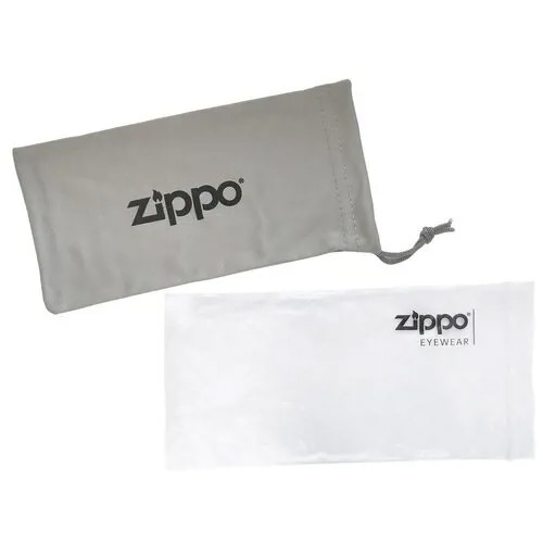 Очки солнцезащитные ZIPPO, женские, чёрные, оправа из поликарбоната