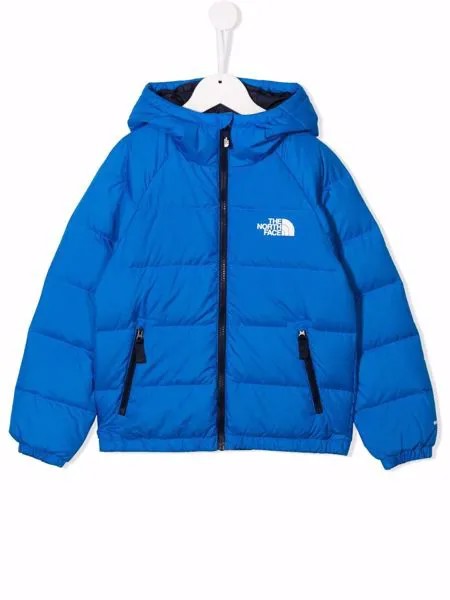 The North Face Kids пуховик с логотипом