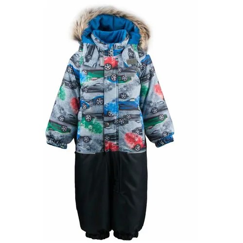 Комбинезон KERRY FUN K19409, размер 80, черный, синий