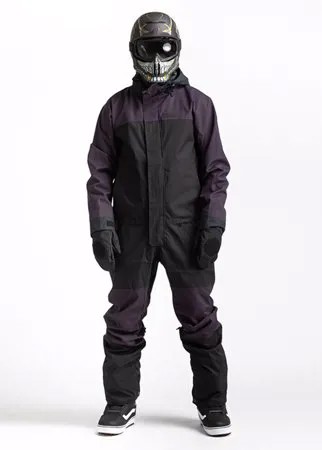 Комбинезон для сноуборда мужской AIRBLASTER Stretch Freedom Suit Black 2021