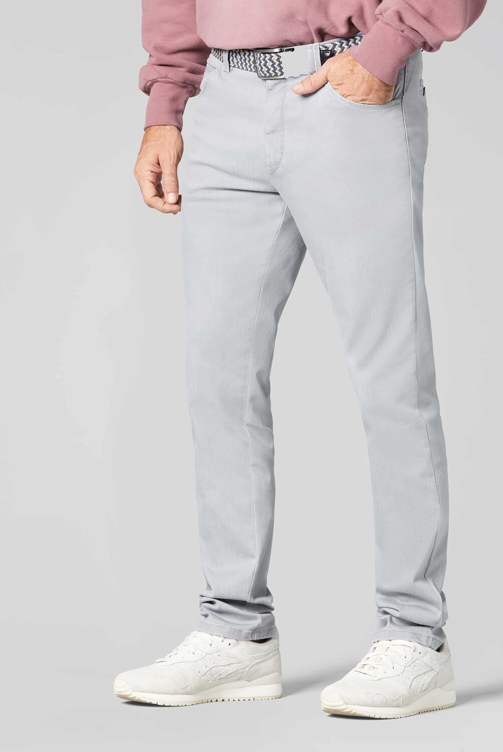 Брюки чинос Meyer Denim DUBLIN, серый