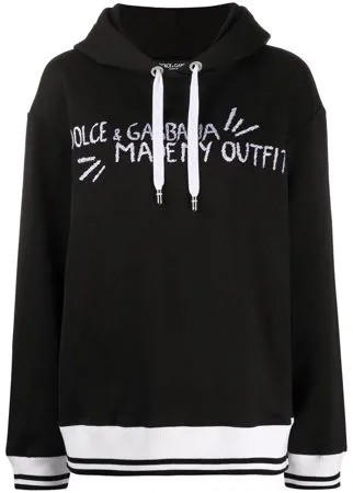 Dolce & Gabbana худи с принтом Dolce & Gabbana Made My Outfit