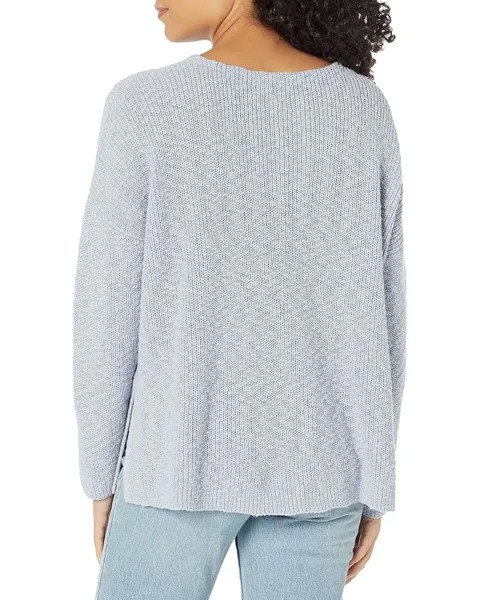 Свитер Eileen Fisher V-Neck Pullover, цвет Delphine